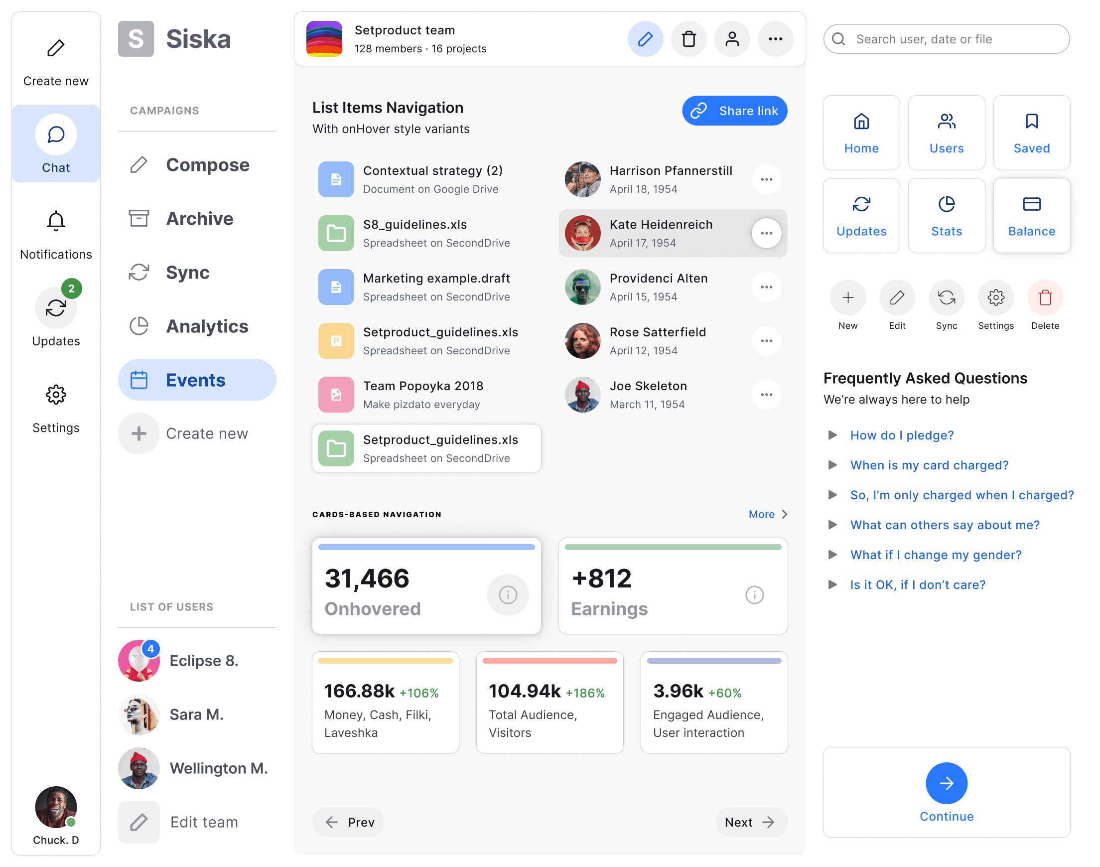 Figma design system - Navigation UI kit