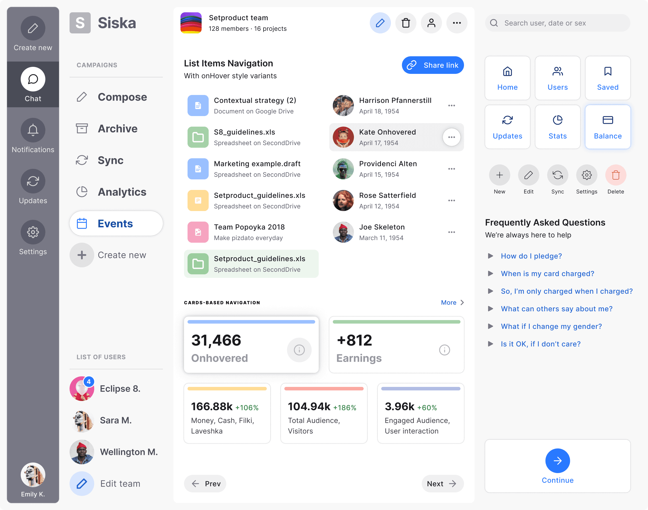 Figma design system - Navigation UI kit