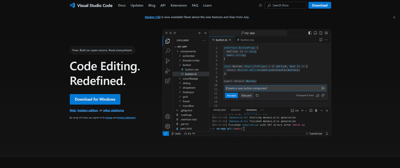 Image from Visual Studio Code