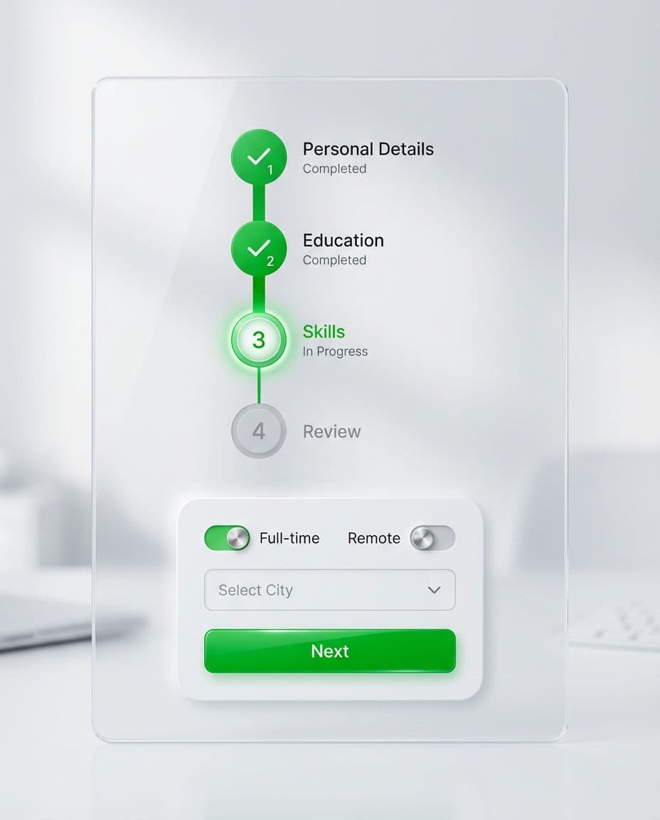 Every visual choice in a Step is a signal to the user. Get these wrong, and even a clear flow feels clunky