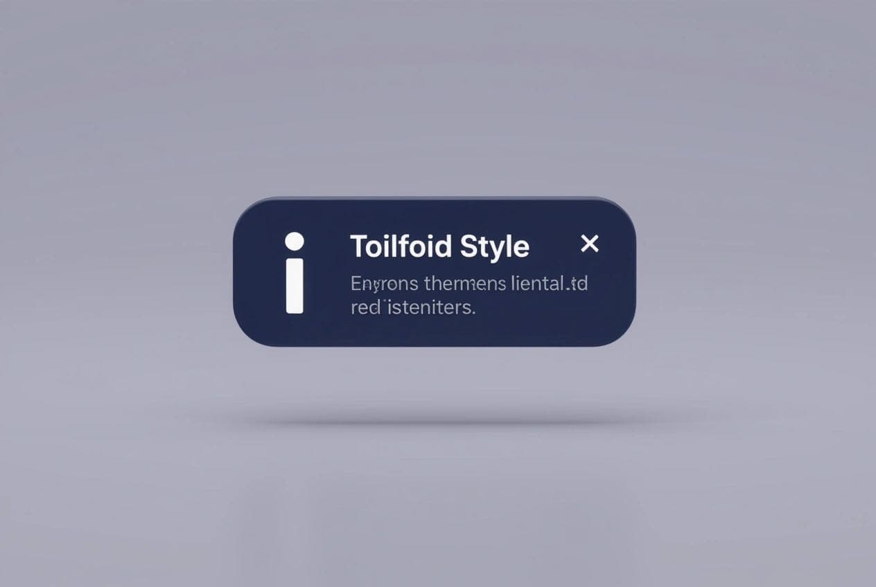 Tooltip UI designed by AI