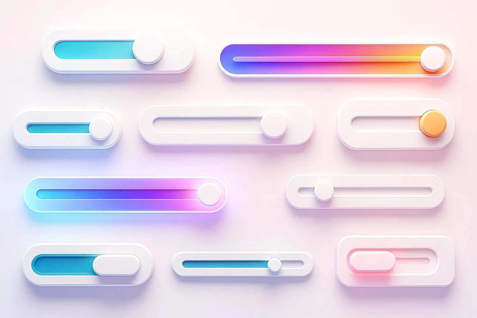 Slider UI design exploration: Anatomy, states, and accessibility