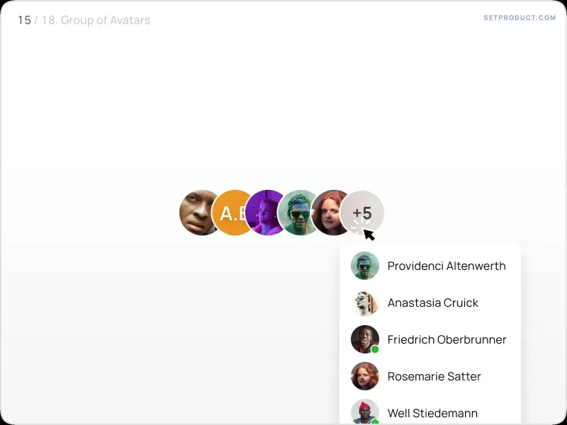 Avatar UI design templates & tips
