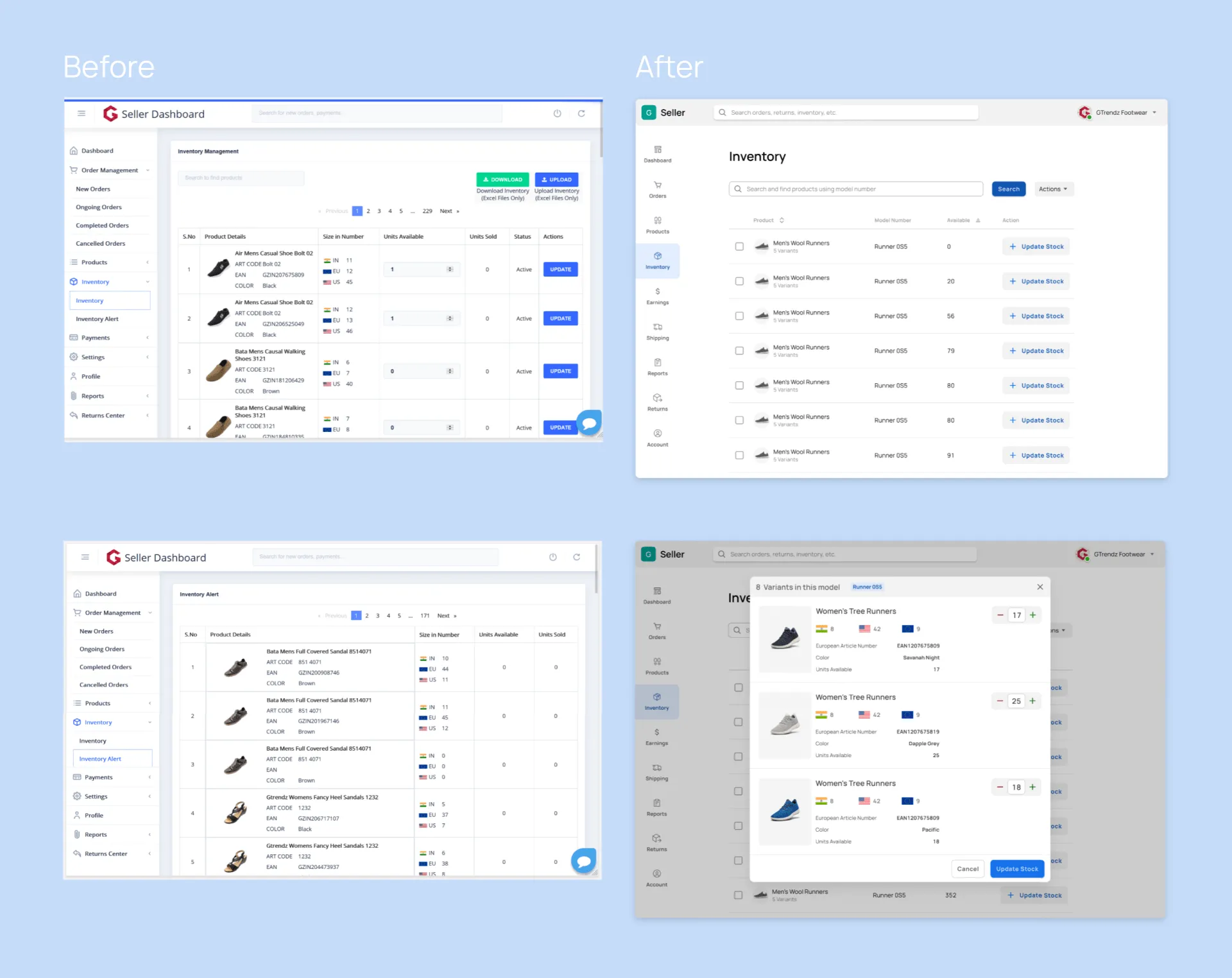 Why do we need example illustrating inventory screen