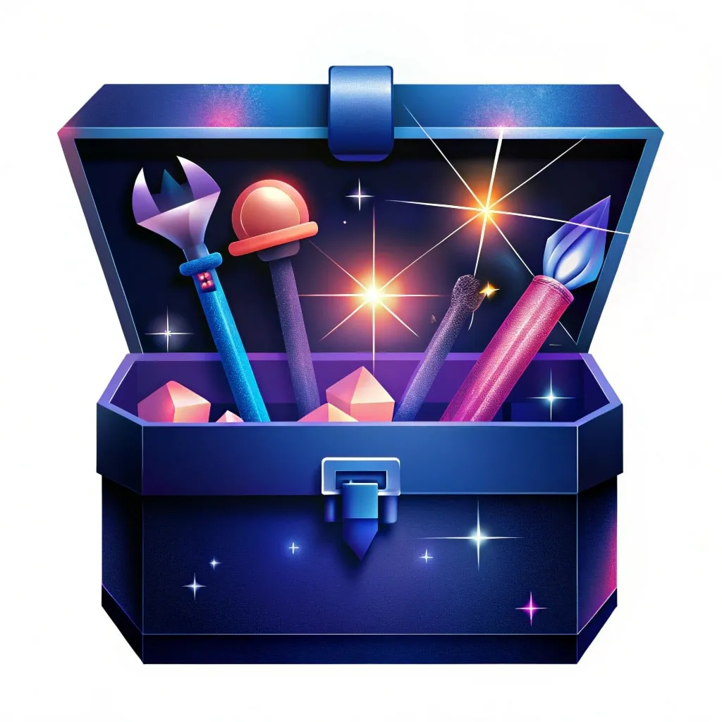 A designer getting the most out of their toolset