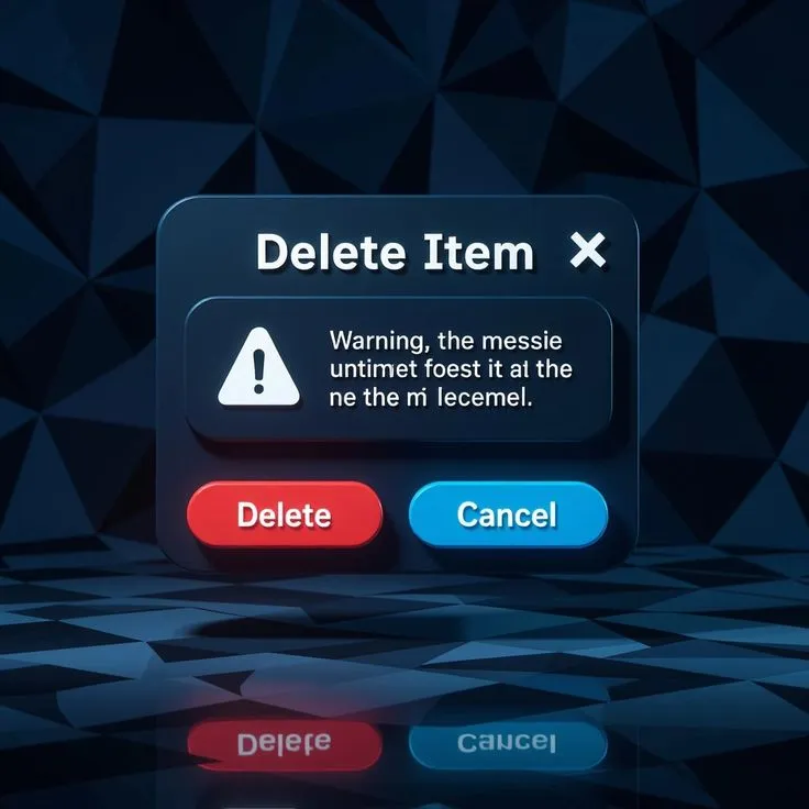 Modal vs modeless: when to block the UI