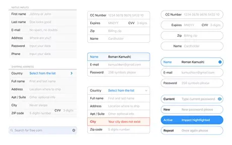 Input UI design & Usability tips – Add Placeholder Text