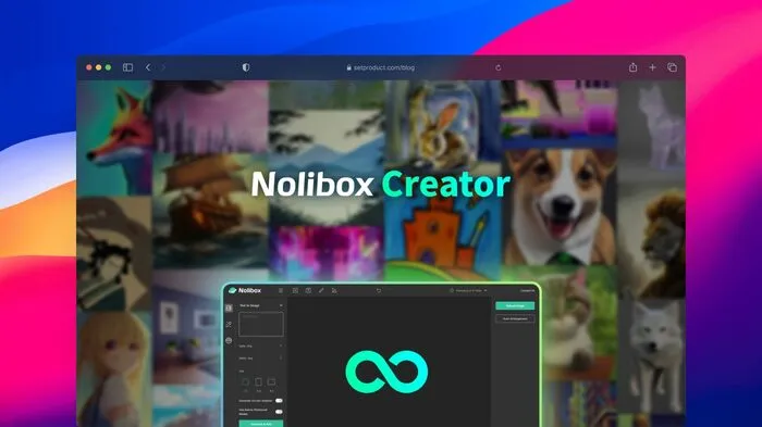 Design example illustrating palette