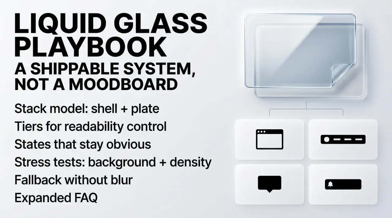 Design example illustrating get the liquid glass ui playbook