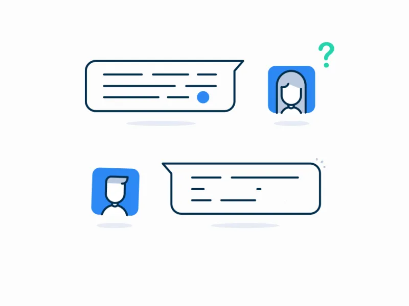 Notifications example illustrating use motion with intent