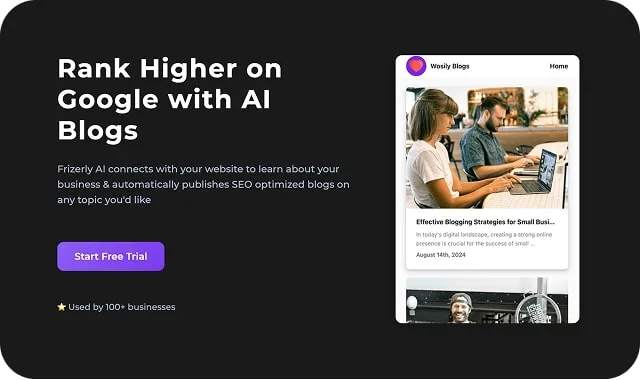 Design example illustrating then came a tool i hadn’t heard of: frizerly‍