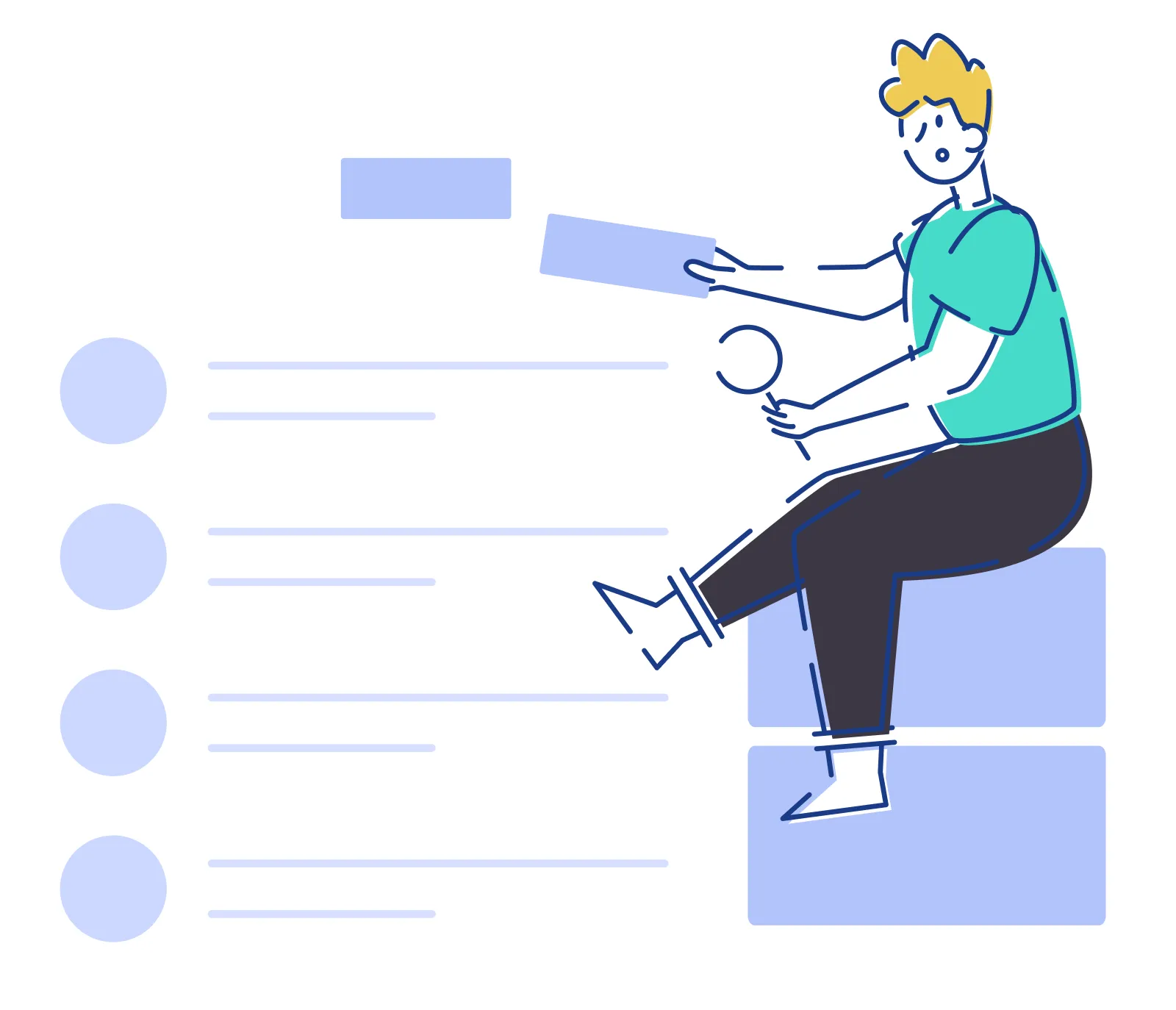 Design example illustrating creating digital products