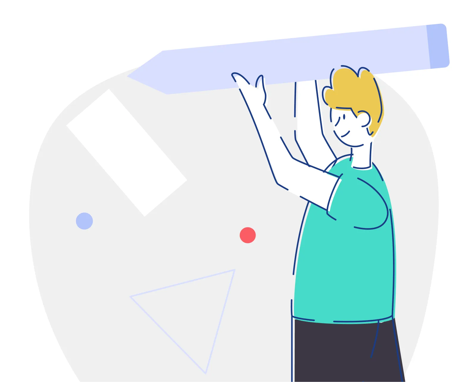 Design example illustrating write a book about design or development