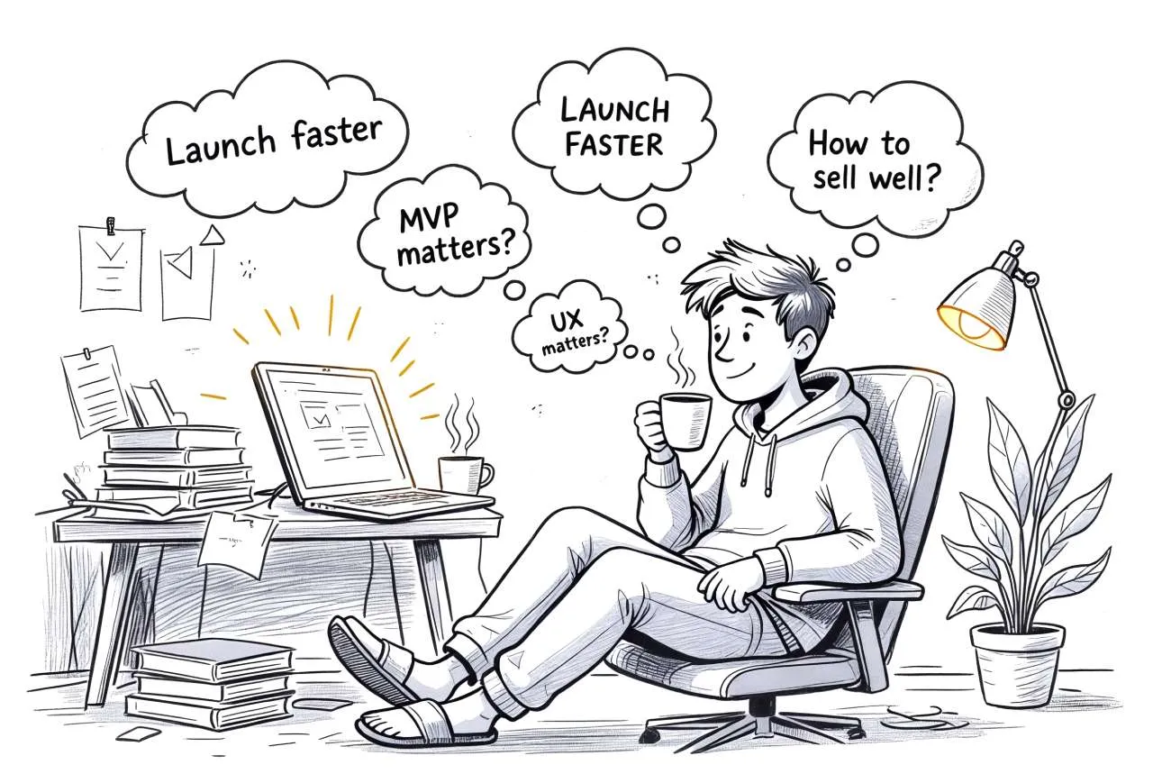 Design example illustrating step 4: ask the right questions (not to sound like a brochure)