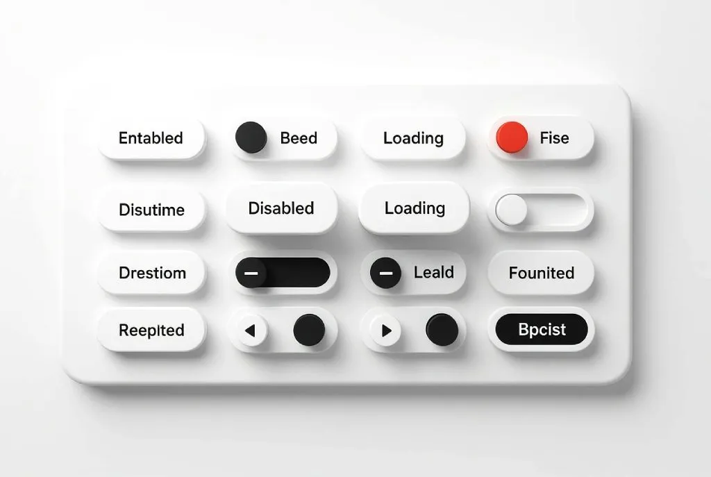 Toggle switch example illustrating appendix: generate toggle ui variants with ai