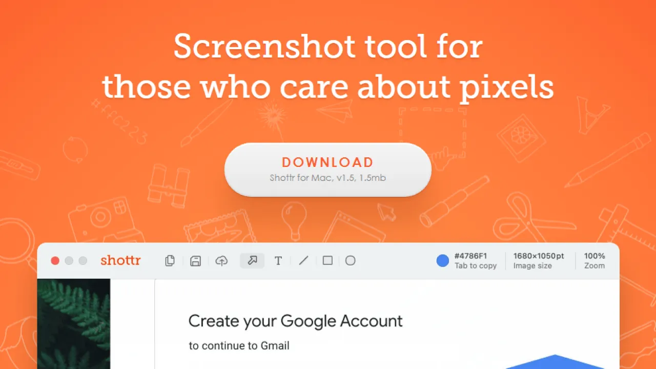 Design example illustrating shottr