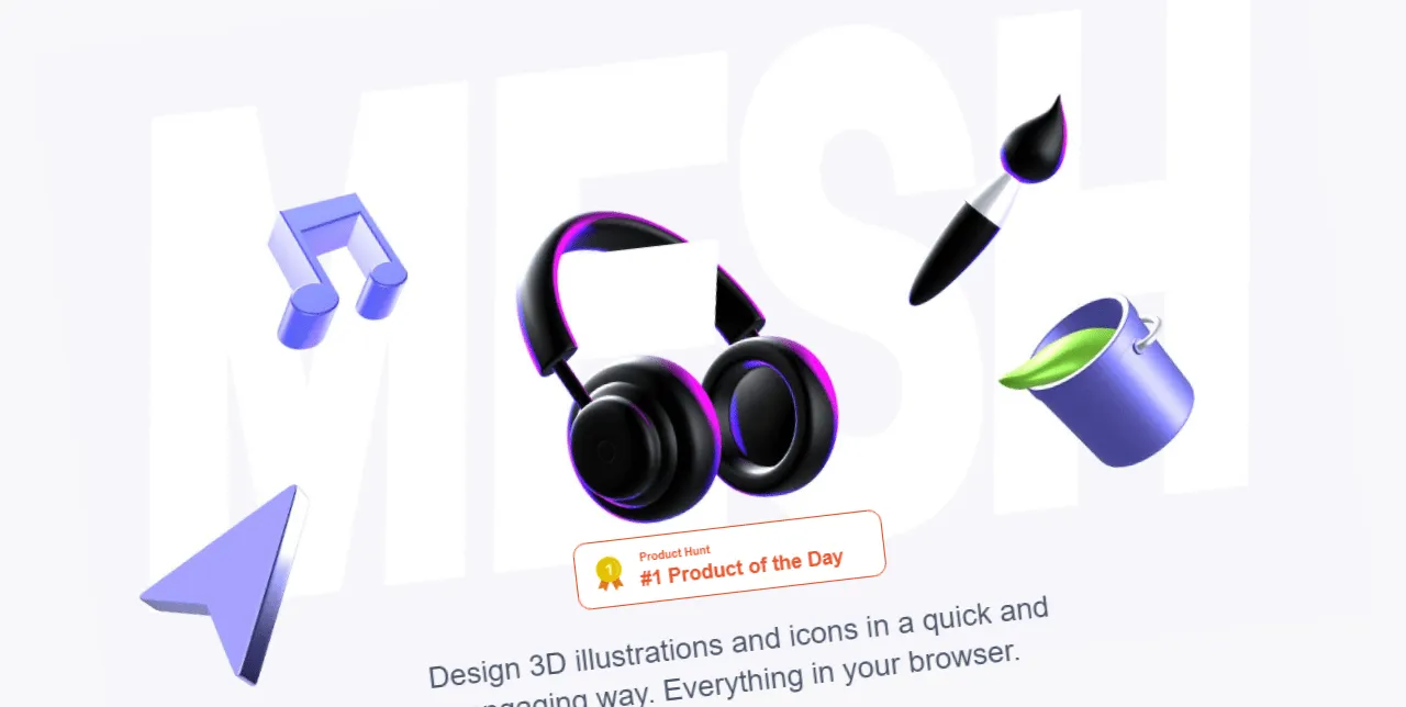 Design example illustrating mesh