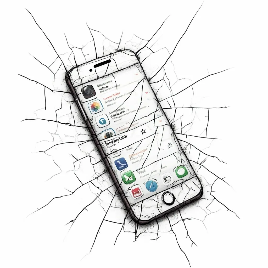 Design where focus shifted to die (iphone photos) shown in example