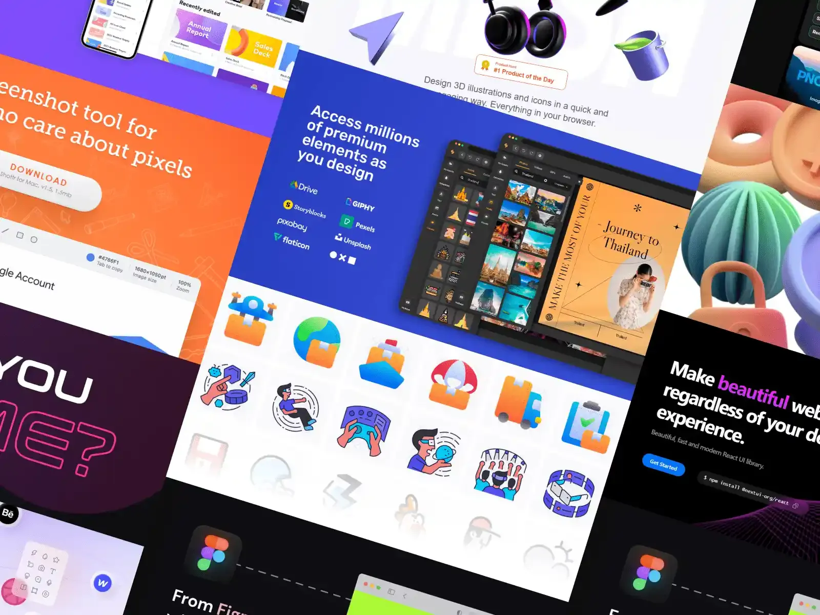 Top 11 design tools and resources to kickstart your project