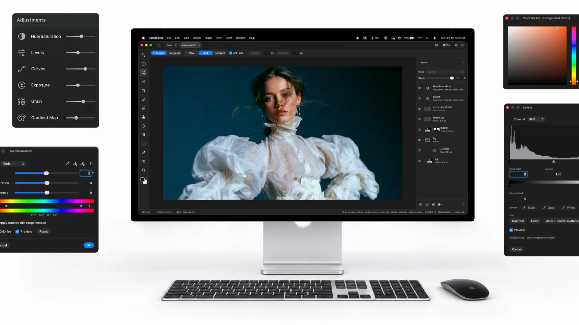 Compositor — free Photoshop alternative for macOS (free open source code)
