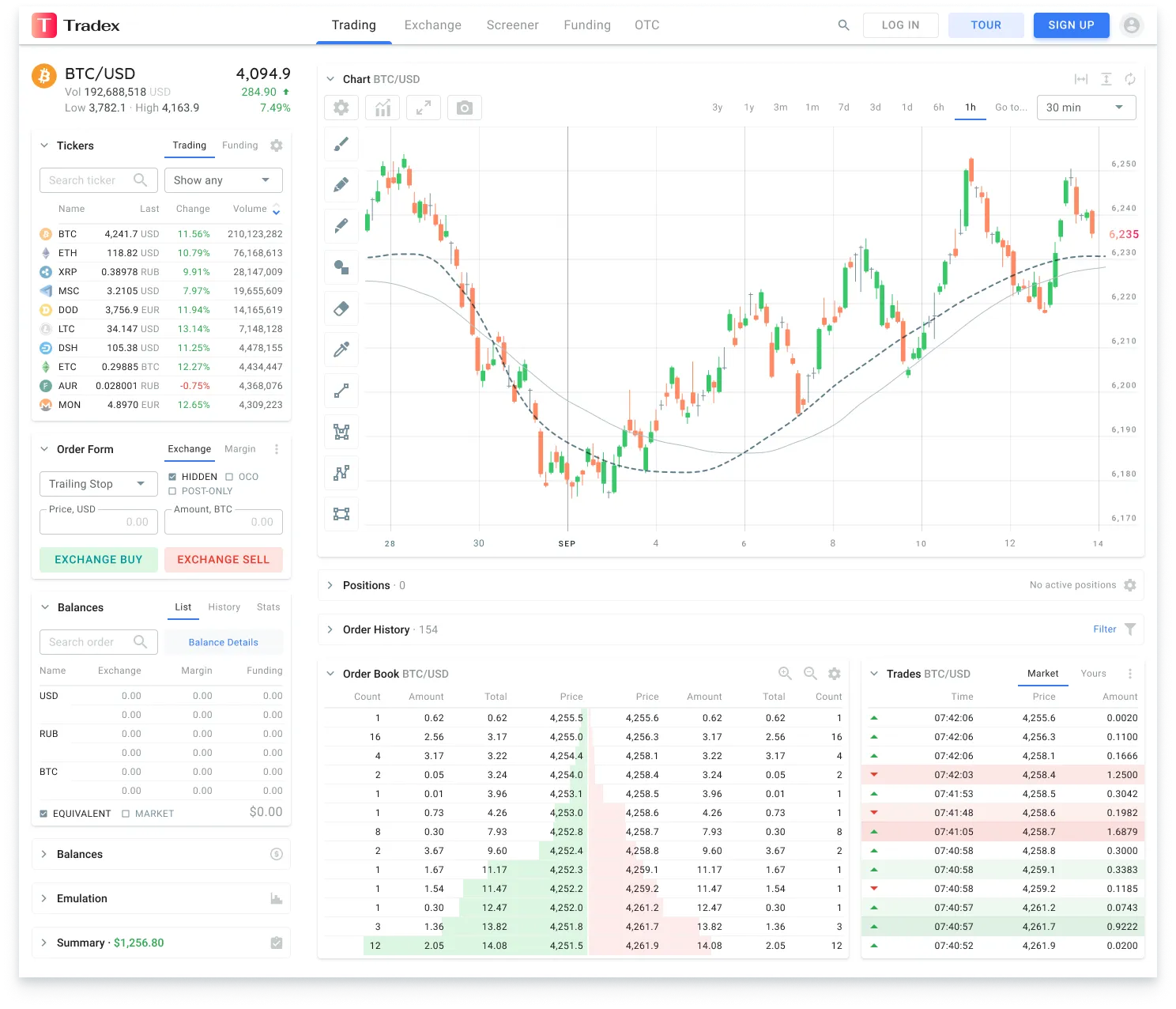 Trading App Template