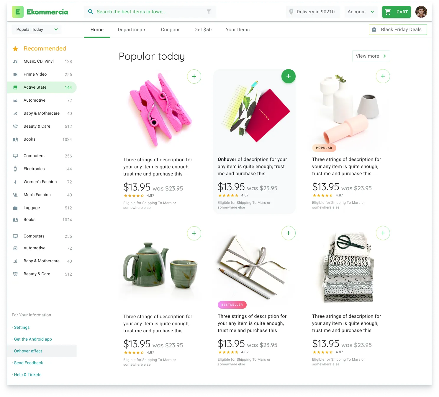 Ecommerce & Shopping