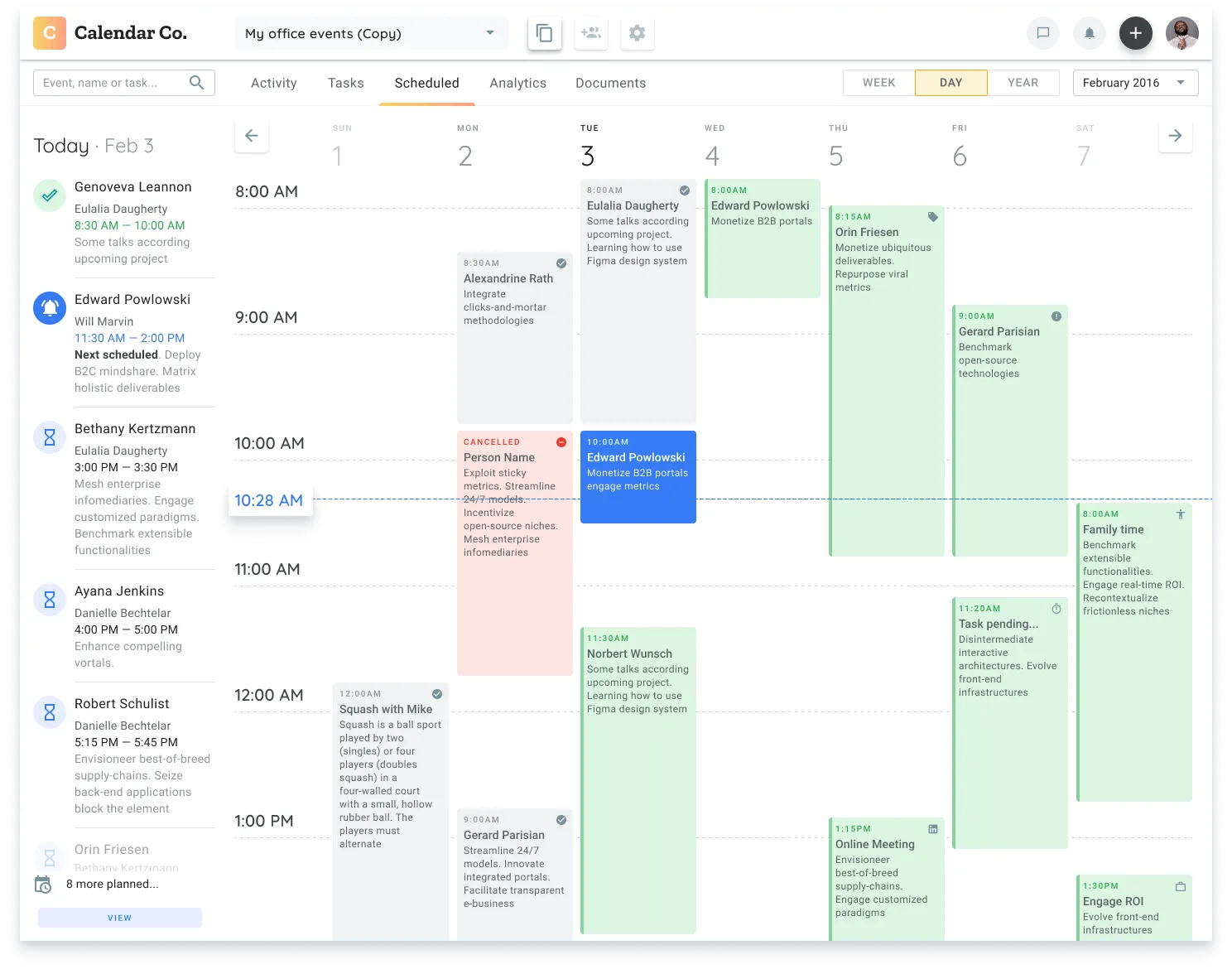 Planner Web App