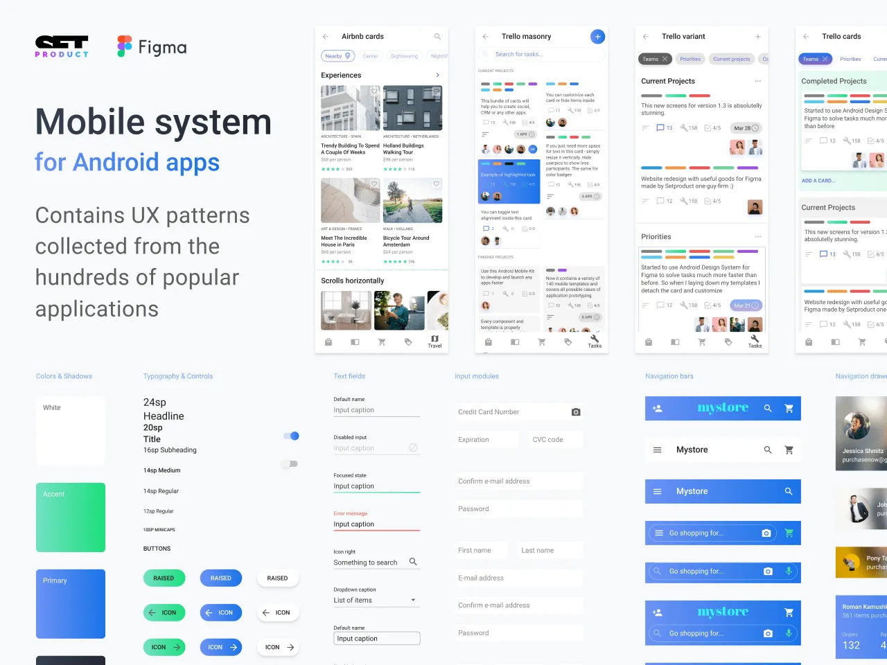 Figma Android UI kit