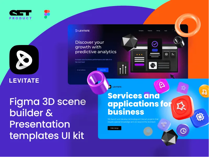 Levitate 3D kit for Figma
