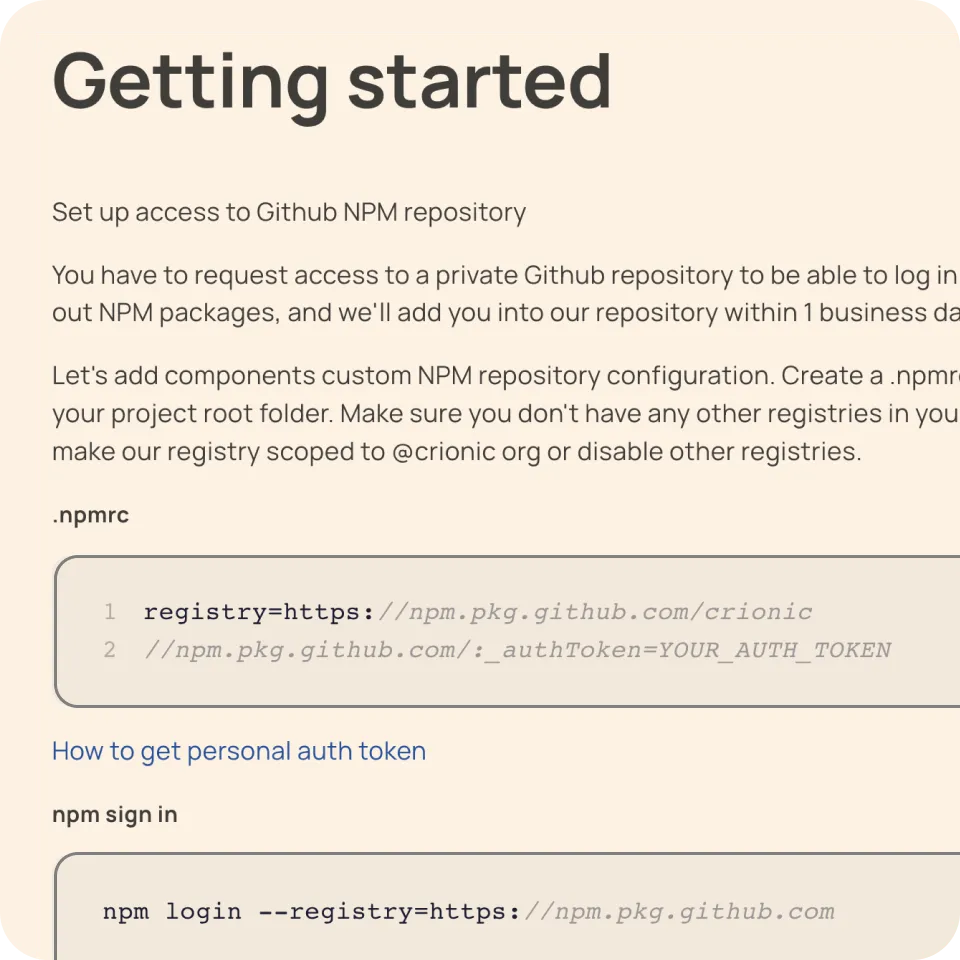 Design & code library for Angular