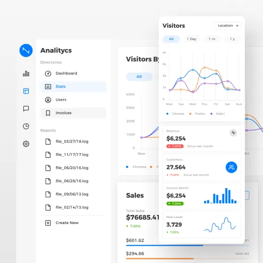 Mobile & Desktop templates