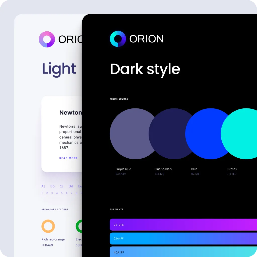 Dark & Light themes