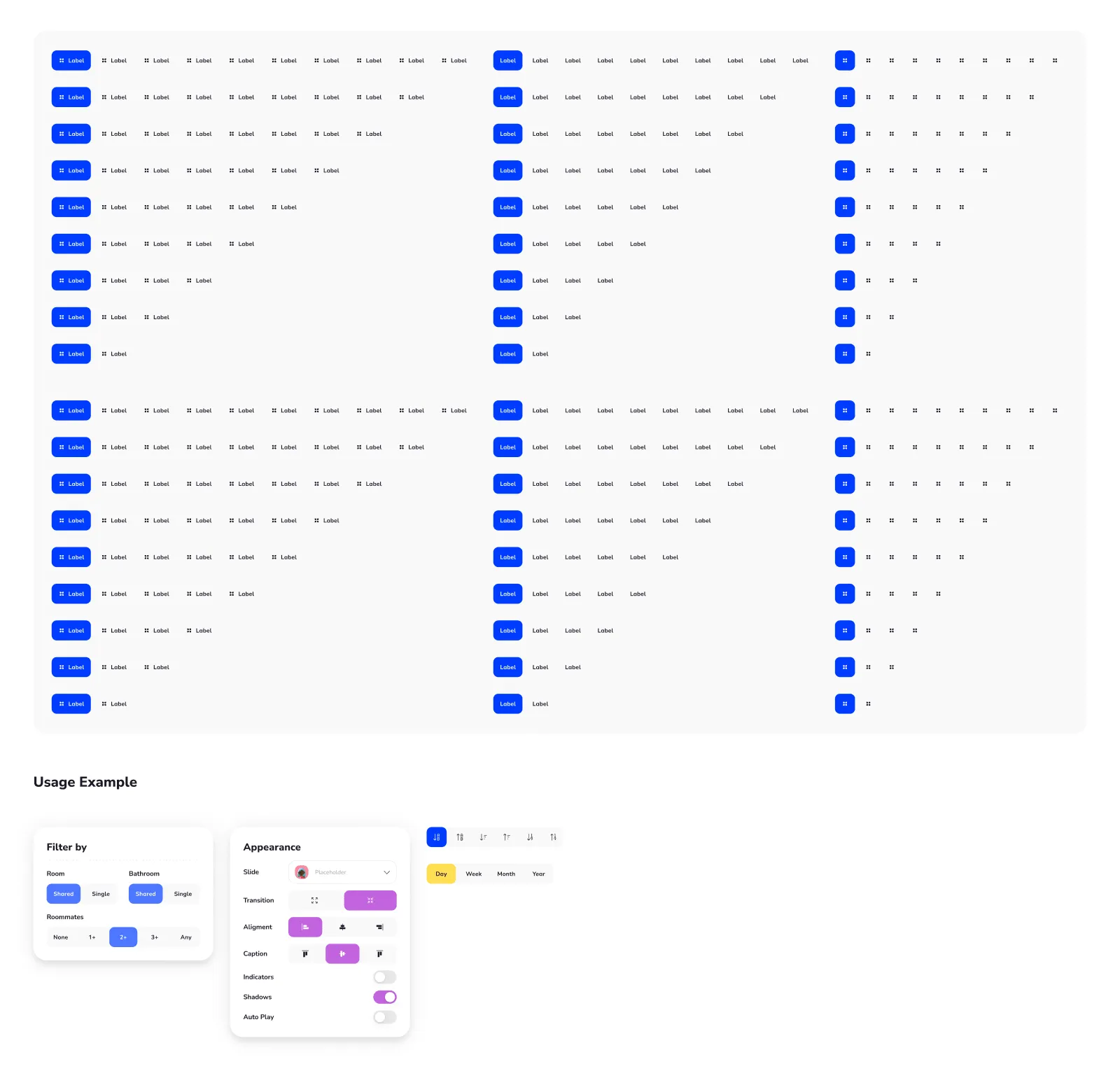 Segmented Controls