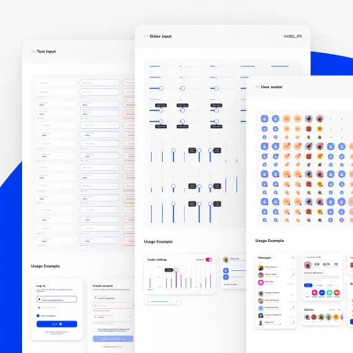 1900+ variants of 30 components